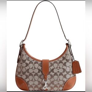 The Coach Originals Hamptons 2005 Crystal Signature Jacquard Hobo Bag NWT!🤎